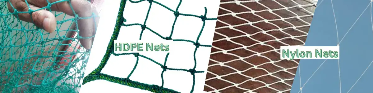 HPDE Nets vs. Nylon Nets